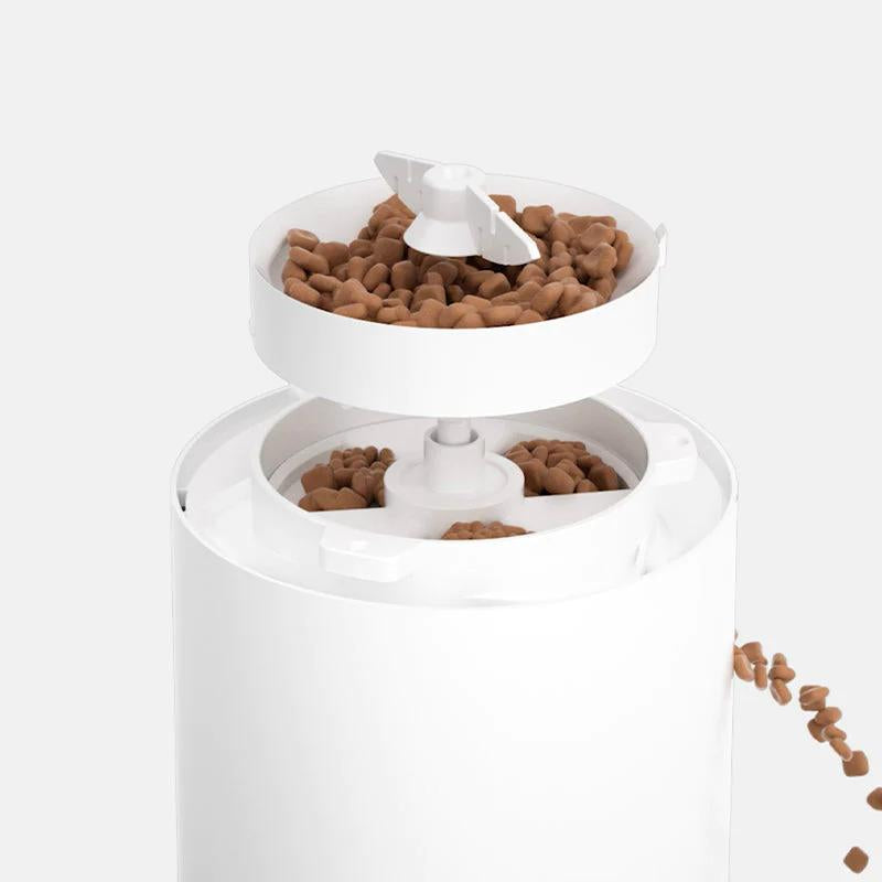 Automatic Feeder, MINI, Wi-Fi Enabled, 2.5L/10Cup Automatic Cat / Dog Feeder with Stainless Steel Bowl.- Pet Marvel